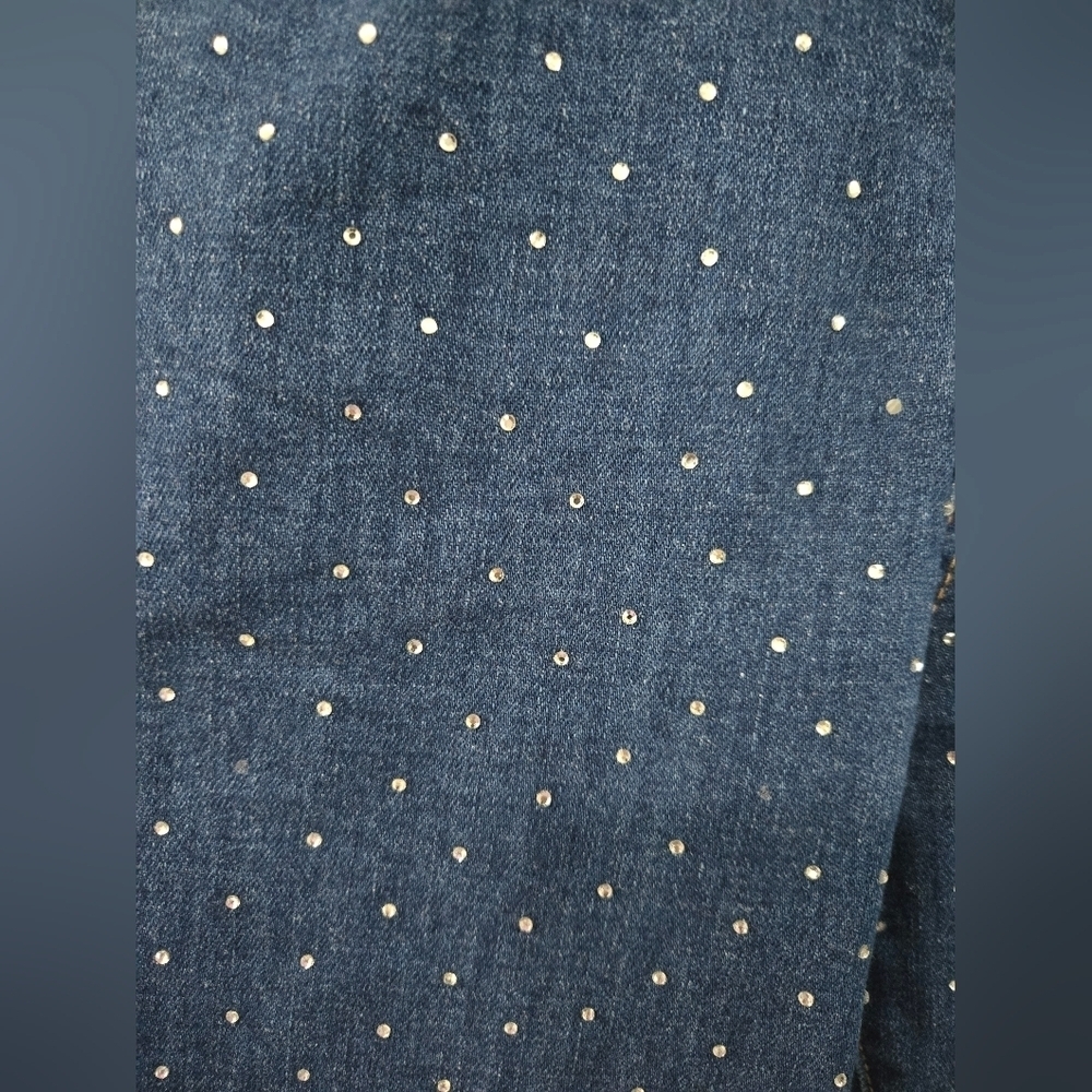 Wild Fable Rhinestone Embellished Blue Jeans - Picture 6 of 8